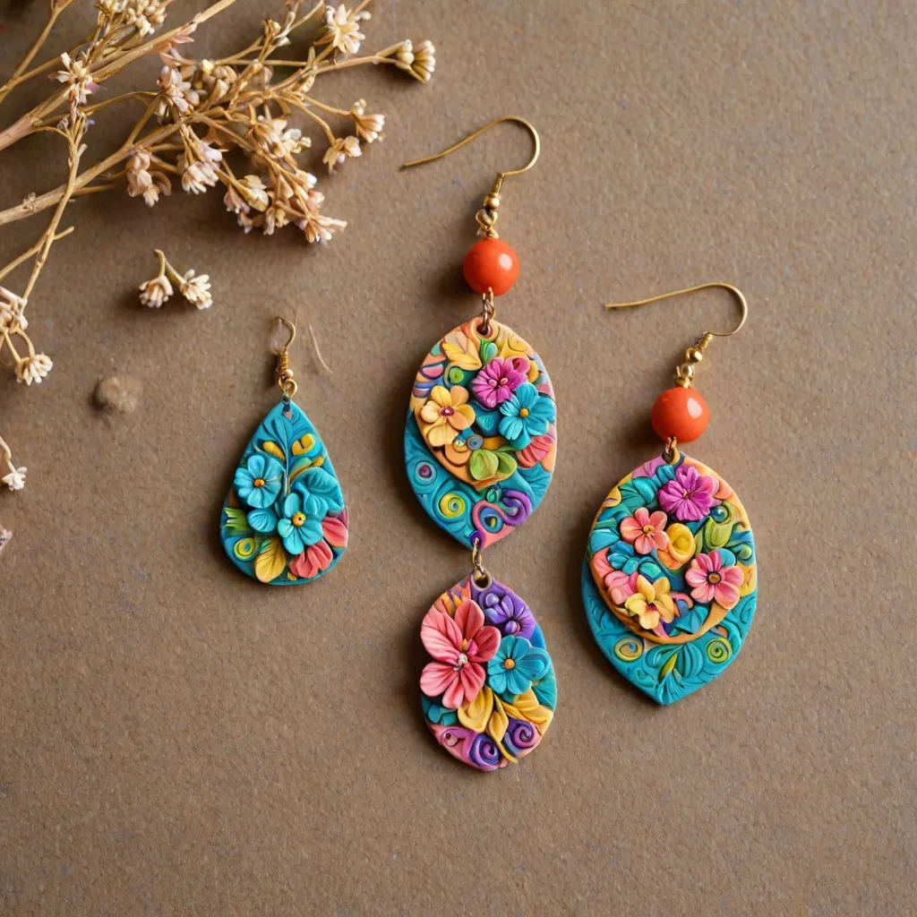 Jak zrobić kolczyki z modeliny?