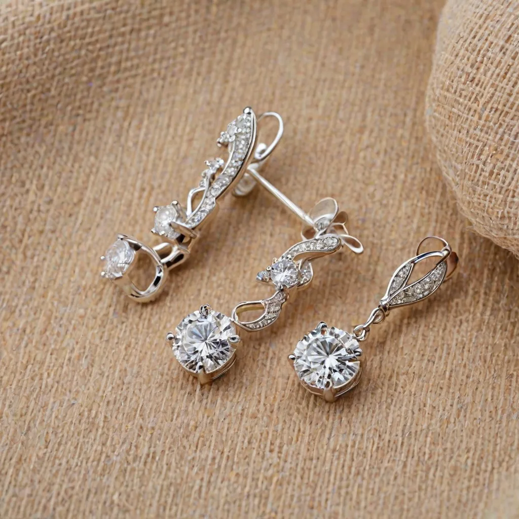 Jak wyczyścić srebrne kolczyki z cyrkoniami?