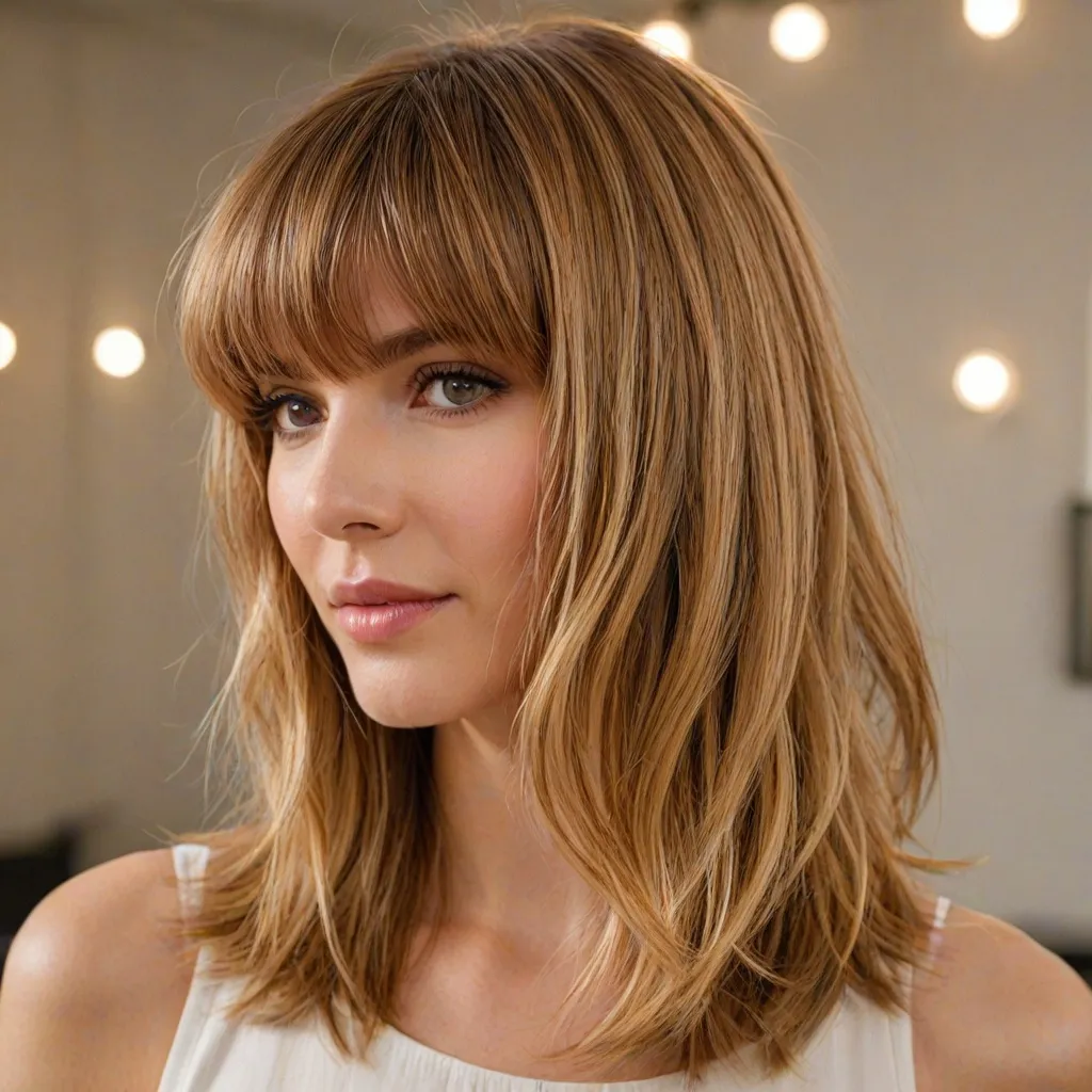 Curtain bangs po polsku – jak wygląda i jak ją stylizować?