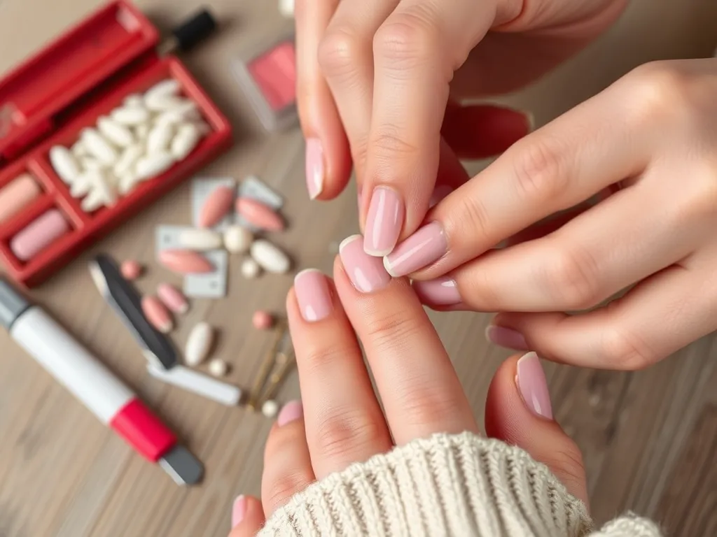 Jak przykleić sztuczne paznokcie?